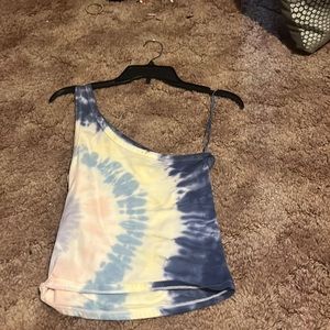 American Eagle one shoulder top size small